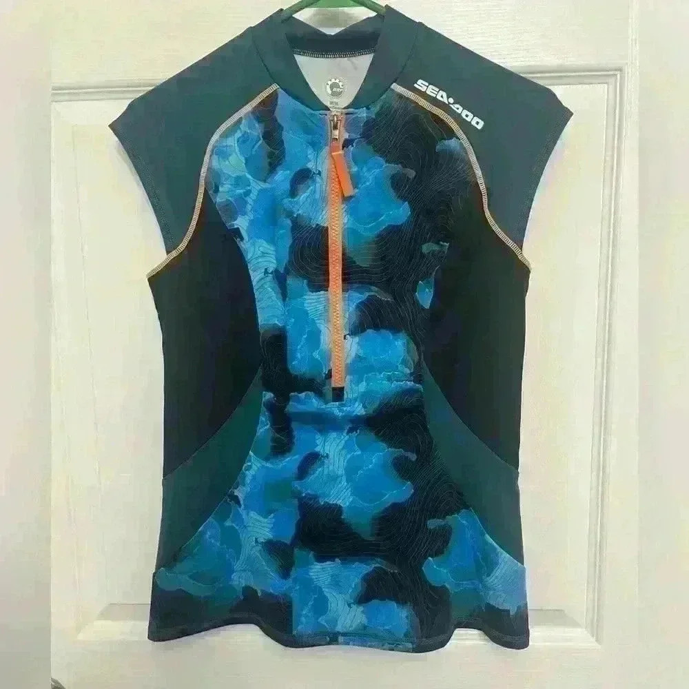 Seadoo tank top with zipper